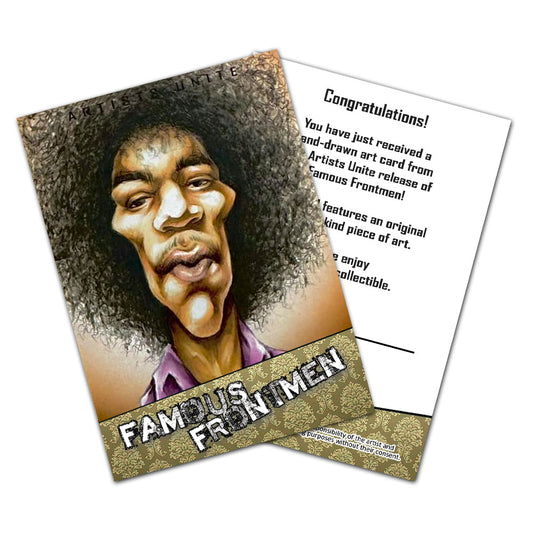 Famous Frontmen - Sketch Card Art Blank (10 Pack)