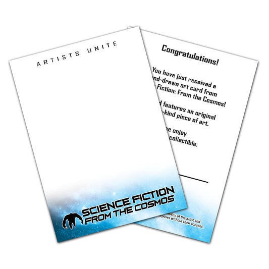 Science Fiction From The Cosmos - Sketch Card Art Blank (10 Pack)