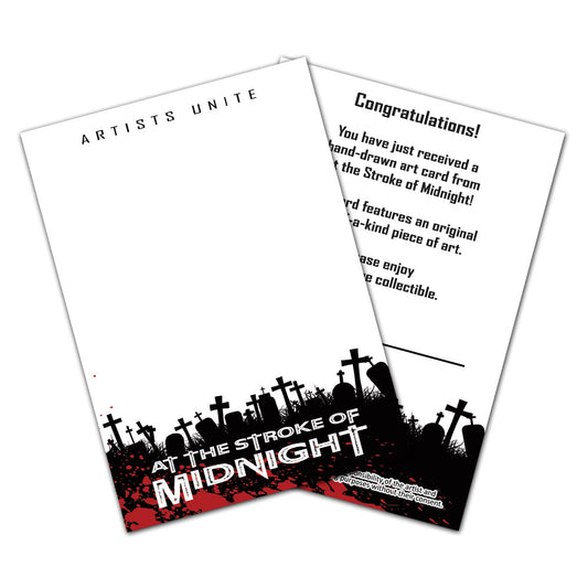 At The Stroke Of Midnight - Sketch Card Art Blank (10 Pack)