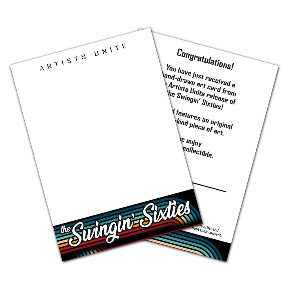 Swingin' 60's - Sketch Card Art Blank (10 Pack)