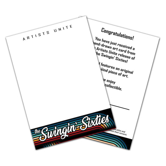 Swingin' 60's - Sketch Card Art Blank (10 Pack)