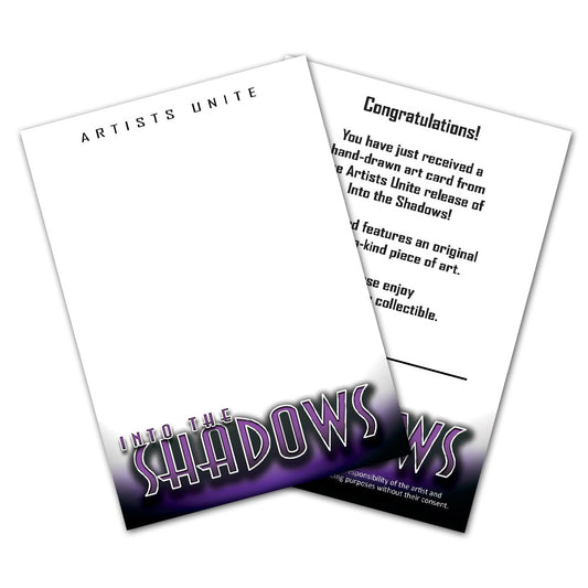 Into The Shadows - Sketch Card Art Blank (10 Pack)