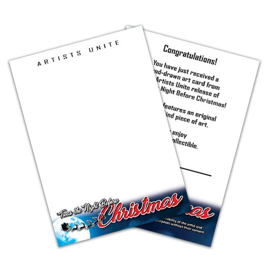 'Twas the Night Before Christmas - Sketch Card Art Blank (10 Pack)